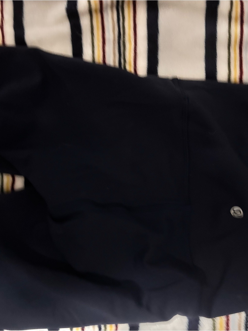 Lululemon navy blue bike shorts